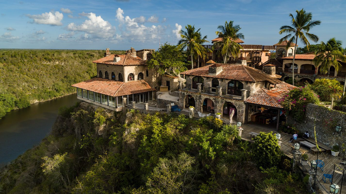 Altos de Chavón village on the cliffs