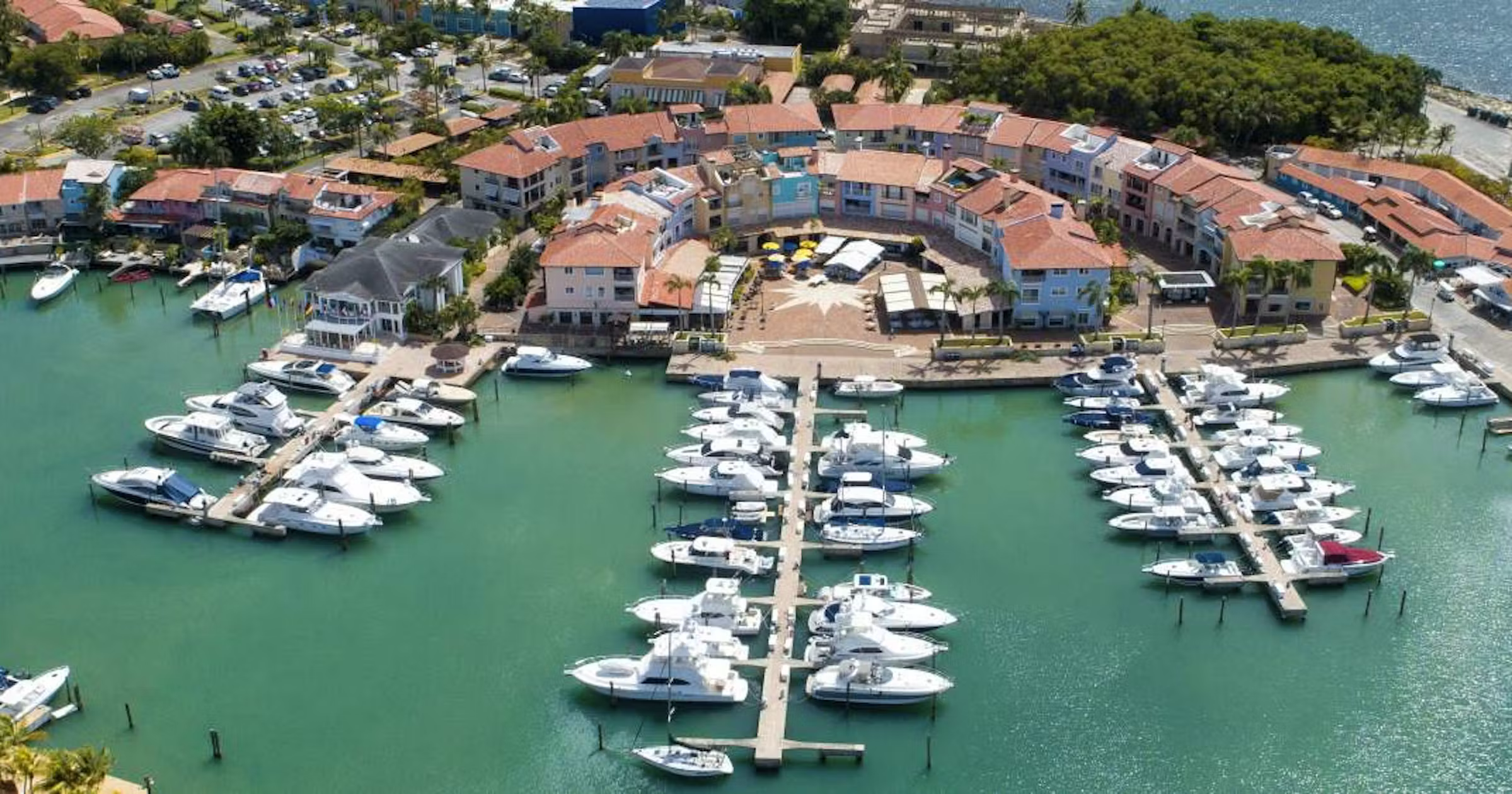 Marina and yacht club