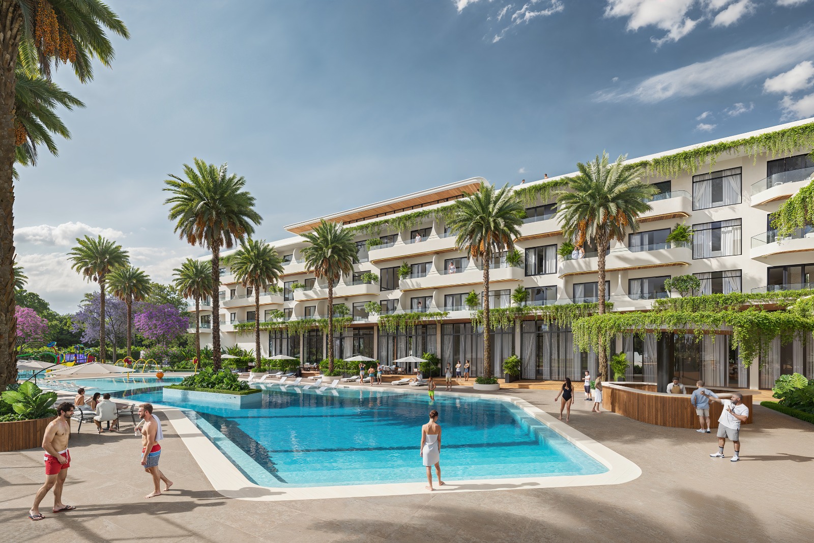 Resort pool